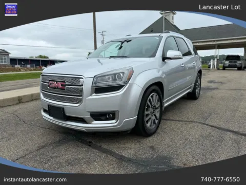 Silver 2014 GMC Acadia Denali Sport Utility 4D for sale in Lancaster, OH
