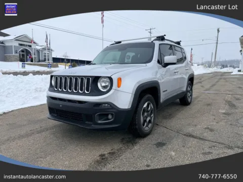 Silver 2015 Jeep Renegade Latitude Sport Utility 4D for sale in Lancaster, OH