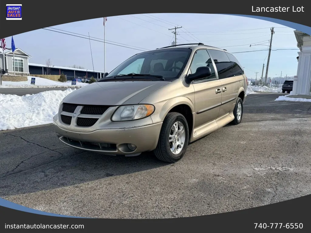 Beige 2002 Dodge Grand Caravan Passenger Sport Minivan 4D for sale in Lancaster, OH
