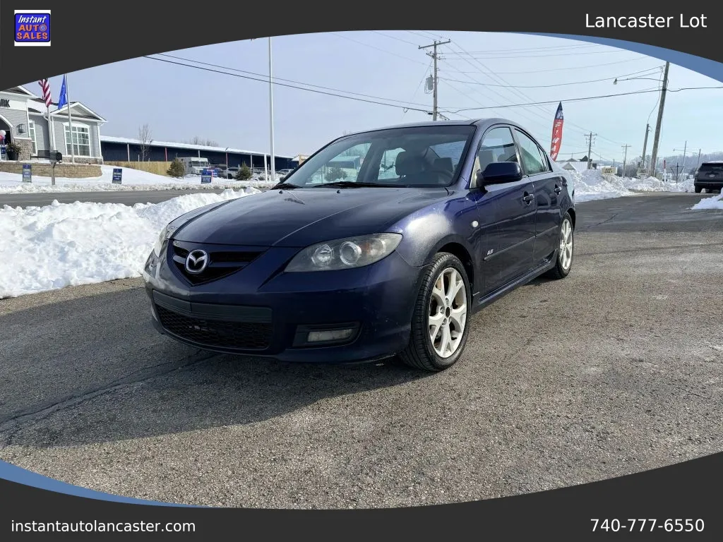 Red 2008 MAZDA MAZDA3 s Touring Sedan 4D for sale in Lancaster, OH