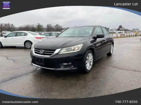 Black 2014 Honda Accord EX-L Sedan 4D for sale in Lancaster, OH