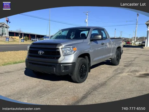 Silver 2014 Toyota Tundra Double Cab SR Pickup 4D 6 1/2 ft for sale in Lancaster, OH