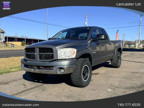 Gray 2008 Dodge Ram 1500 Quad Cab SLT Pickup 4D 6 1/4 ft for sale in Lancaster, OH