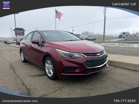 Red 2017 Chevrolet Cruze LT Sedan 4D for sale in Lancaster, OH