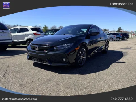 Black 2017 Honda Civic Si Coupe 2D for sale in Lancaster, OH