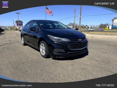 Black 2017 Chevrolet Cruze LT Sedan 4D for sale in Lancaster, OH
