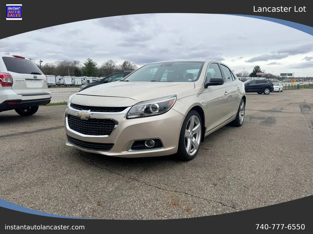 Gold 2014 Chevrolet Malibu LTZ Sedan 4D for sale in Lancaster, OH