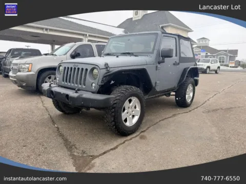 Gray 2014 Jeep Wrangler Sport SUV 2D for sale in Lancaster, OH
