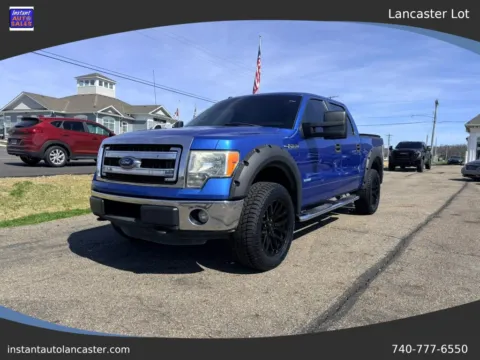 Blue 2013 Ford F-150 SuperCrew Cab XLT Pickup 4D 6 1/2 ft for sale in Lancaster, OH