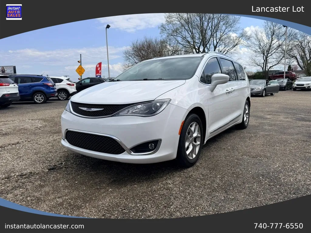 Silver 2019 Chrysler Pacifica Touring L Plus Minivan 4D for sale in Lancaster, OH