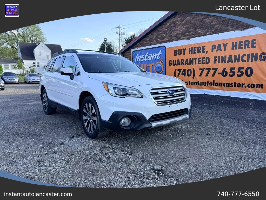 White 2016 Subaru Outback 2.5i Limited Wagon 4D for sale in Lancaster, OH