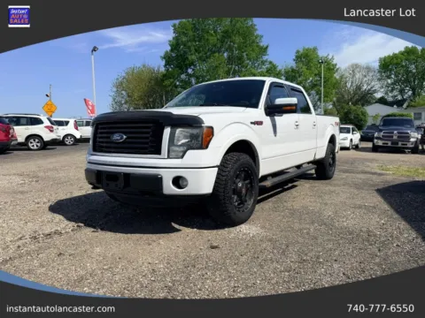White 2012 Ford F-150 SuperCrew Cab FX4 Pickup 4D 6 1/2 ft for sale in Lancaster, OH
