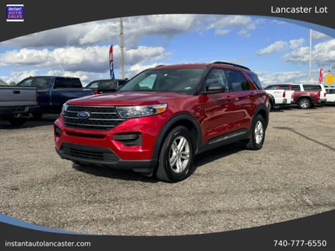 Red 2020 Ford Explorer XLT Sport Utility 4D for sale in Lancaster, OH