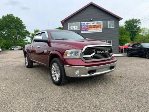 Another view of 2017 Ram 1500 Crew Cab Laramie Longhorn Pickup 4D 6 1/3 ft for sale in Lancaster, OH at Instant Auto Sales Lancaster