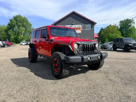 Another view of 2015 Jeep Wrangler Unlimited Rubicon Sport Utility 4D for sale in Lancaster, OH at Instant Auto Sales Lancaster