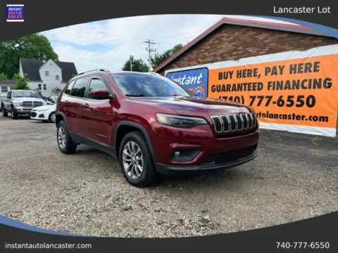 Red 2020 Jeep Cherokee Latitude Plus Sport Utility 4D for sale in Lancaster, OH