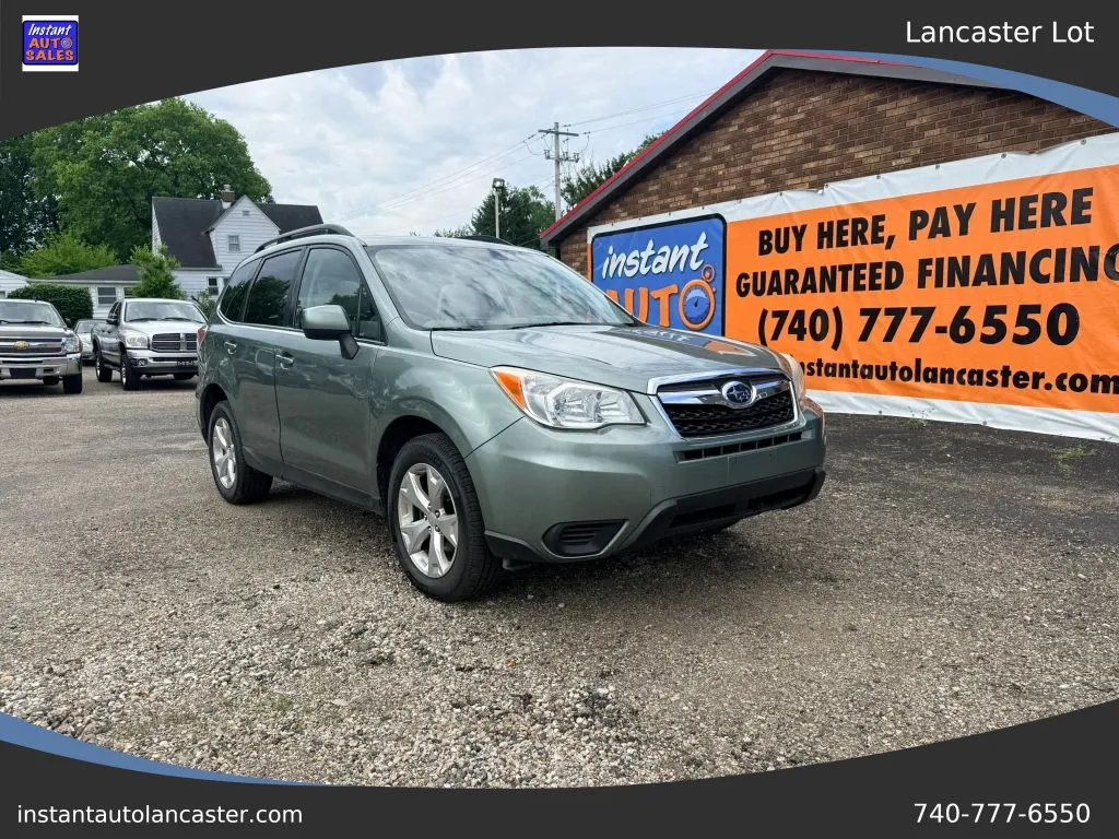 Green 2014 Subaru Forester 2.5i Premium Sport Utility 4D for sale in Lancaster, OH