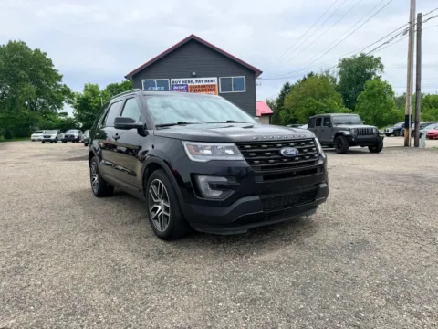 Another view of 2017 Ford Explorer Sport SUV 4D for sale in Lancaster, OH at Instant Auto Sales Lancaster