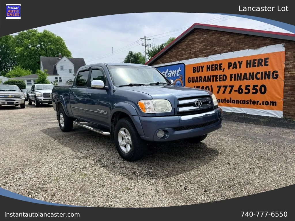 Blue 2006 Toyota Tundra Double Cab SR5 Pickup 4D 6 1/2 ft for sale in Lancaster, OH