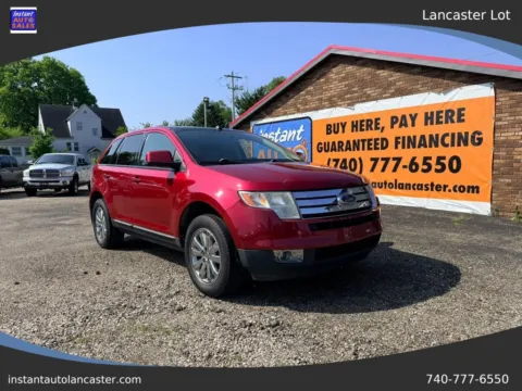Red 2008 Ford Edge SEL Sport Utility 4D for sale in Lancaster, OH