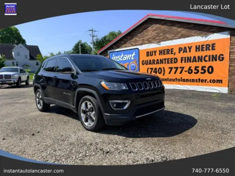 Black 2018 Jeep Compass Limited Sport Utility 4D for sale in Lancaster, OH