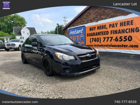 Black 2013 Subaru Impreza 2.0i Premium Sedan 4D for sale in Lancaster, OH