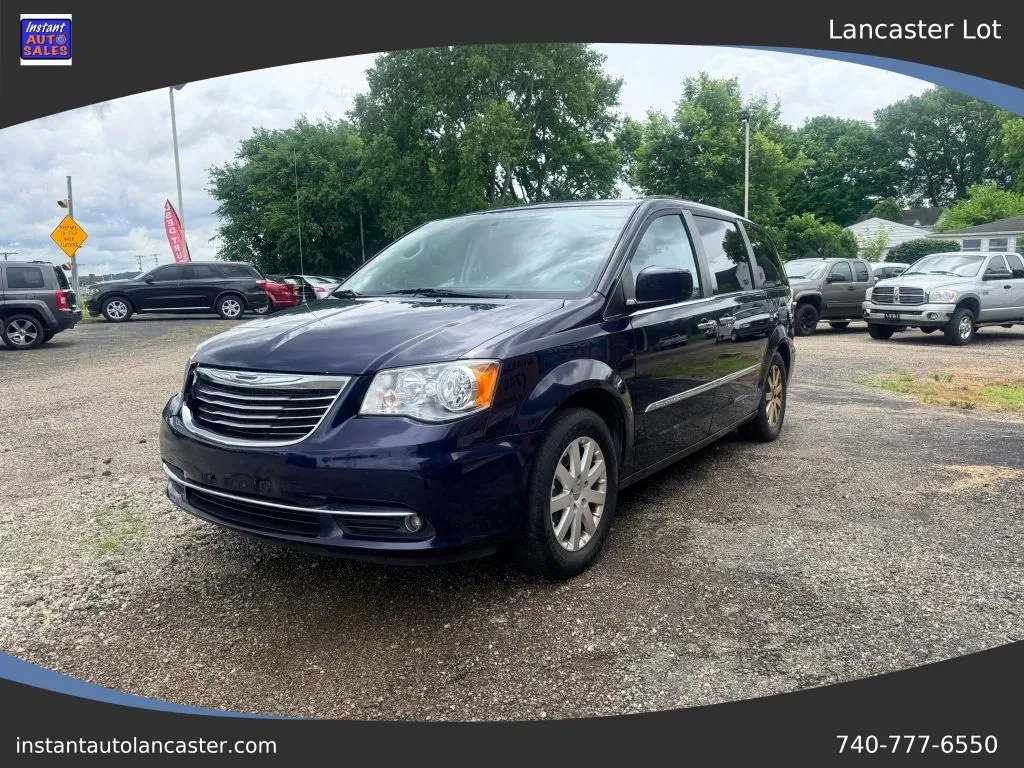 Blue 2016 Chrysler Town & Country Touring Minivan 4D for sale in Lancaster, OH