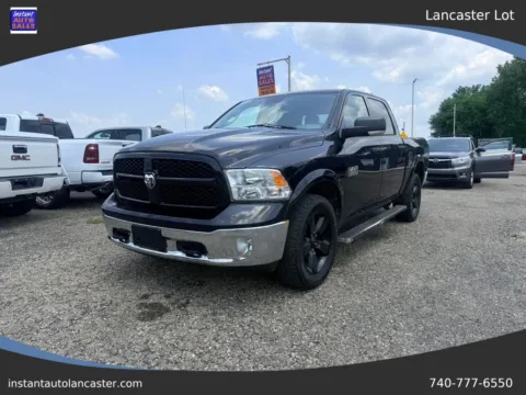 Black 2015 Ram 1500 Crew Cab Outdoorsman Pickup 4D 5 1/2 ft for sale in Lancaster, OH