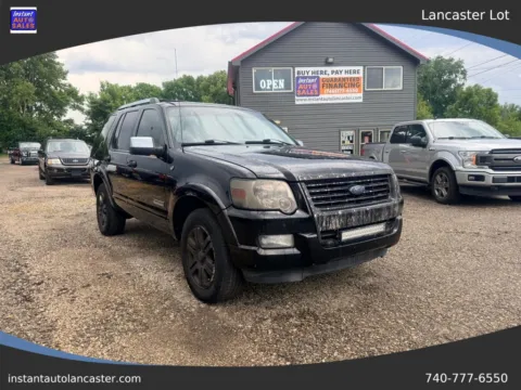 Black 2007 Ford Explorer Limited Sport Utility 4D for sale in Lancaster, OH