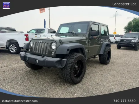 Green 2015 Jeep Wrangler Sport SUV 2D for sale in Lancaster, OH