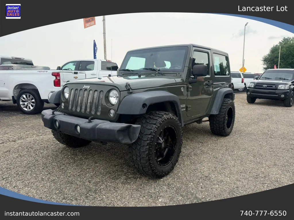 Green 2015 Jeep Wrangler Sport SUV 2D for sale in Lancaster, OH