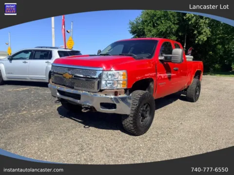Red 2013 Chevrolet Silverado 2500 HD Extended Cab LT Pickup 4D 6 1/2 ft for sale in Lancaster, OH