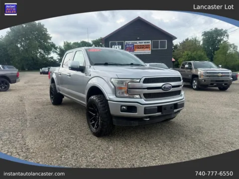 Silver 2020 Ford F-150 SuperCrew Cab Platinum Pickup 4D 5 1/2 ft for sale in Lancaster, OH