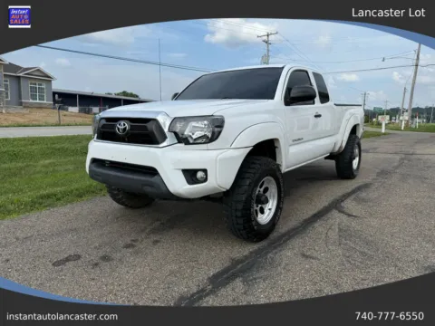 White 2013 Toyota Tacoma Access Cab Pickup 4D 6 ft for sale in Lancaster, OH