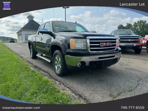 Black 2013 GMC Sierra 1500 Extended Cab SLE Pickup 4D 6 1/2 ft for sale in Lancaster, OH