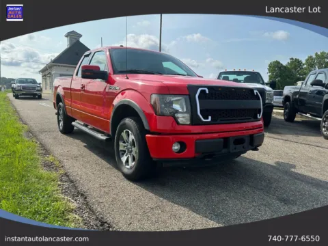 Red 2012 Ford F-150 Super Cab FX4 Pickup 4D 6 1/2 ft for sale in Lancaster, OH