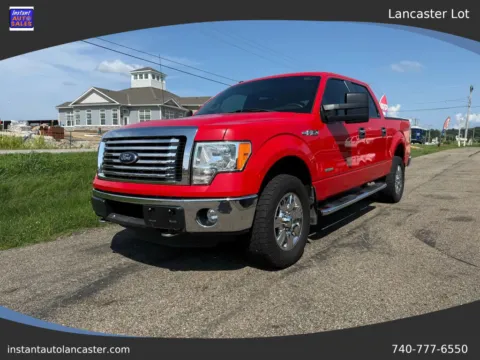 Red 2012 Ford F-150 SuperCrew Cab XLT Pickup 4D 5 1/2 ft for sale in Lancaster, OH