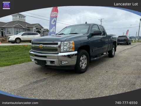 Blue 2013 Chevrolet Silverado 1500 Extended Cab LT Pickup 4D 6 1/2 ft for sale in Lancaster, OH