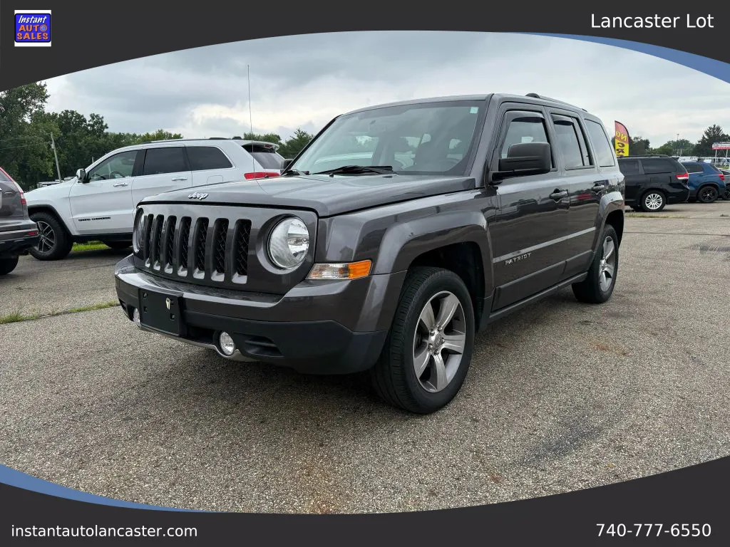 Silver 2016 Jeep Patriot High Altitude Edition Sport Utility 4D for sale in Lancaster, OH
