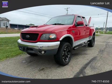 Red 2001 Ford F-150 Super Cab Short Bed 4D for sale in Lancaster, OH