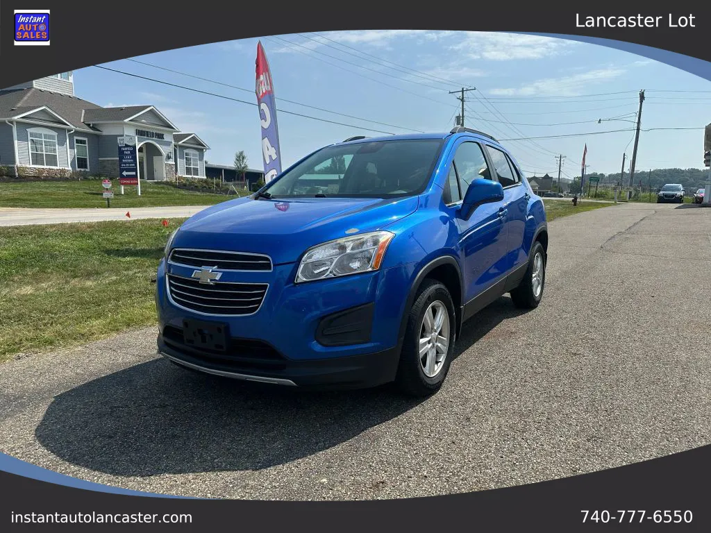 Blue 2016 Chevrolet Trax LT Sport Utility 4D for sale in Lancaster, OH