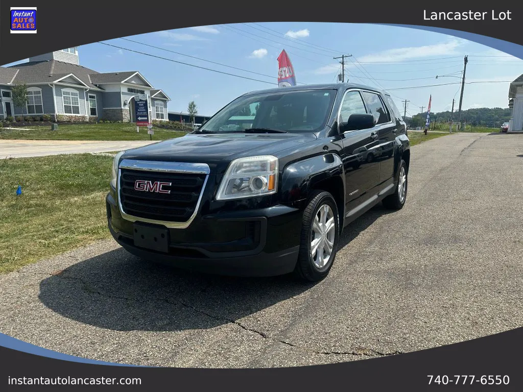 Black 2017 GMC Terrain SLE-1 Sport Utility 4D for sale in Lancaster, OH