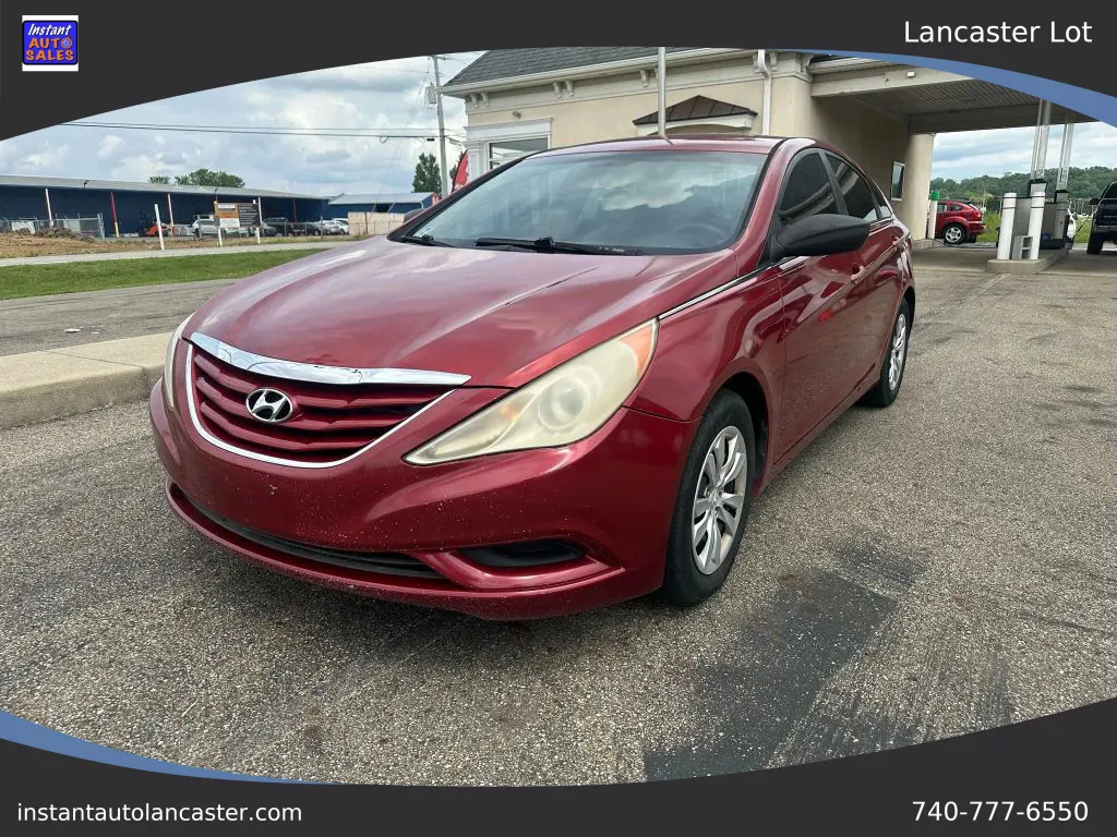 Red 2013 Hyundai Sonata GLS Sedan 4D for sale in Lancaster, OH
