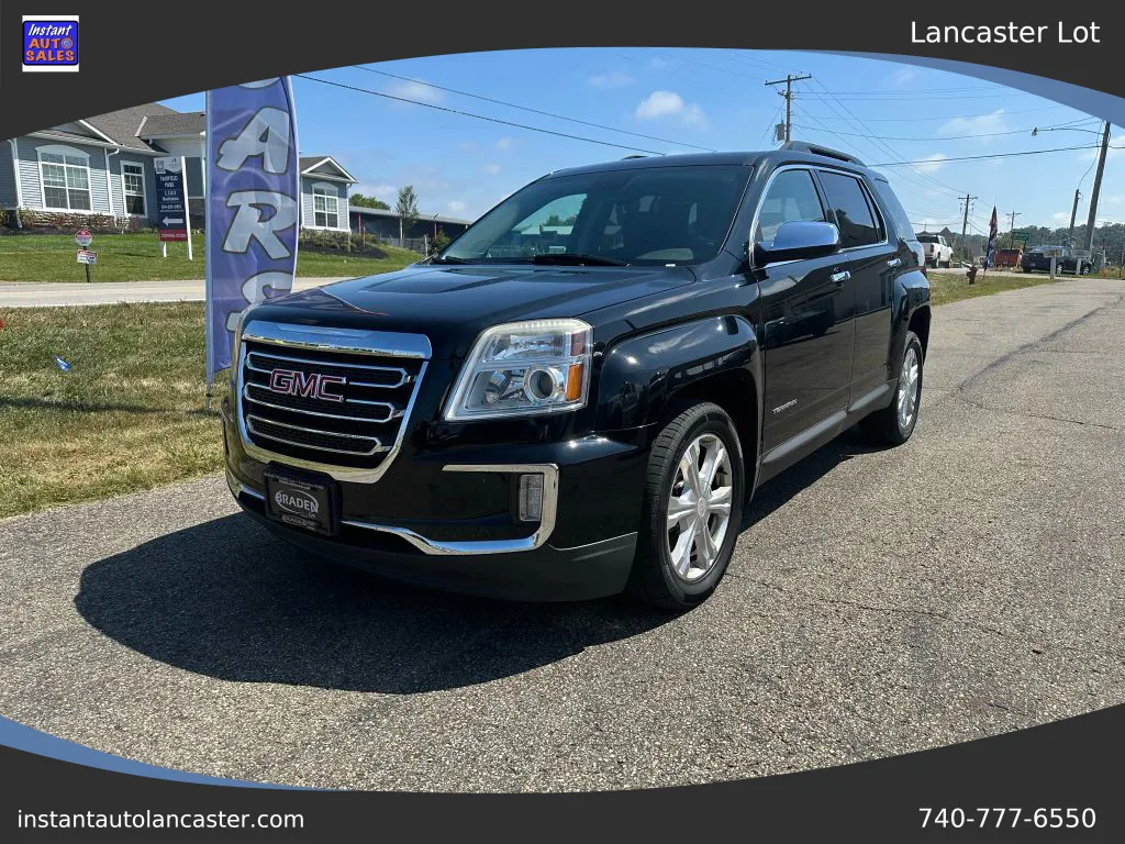 Blue 2017 GMC Terrain SLE-2 Sport Utility 4D for sale in Lancaster, OH