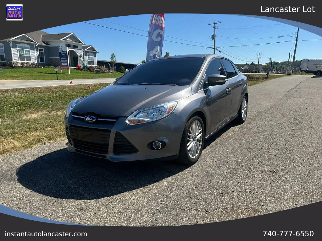 Gray 2014 Ford Focus Titanium Sedan 4D for sale in Lancaster, OH