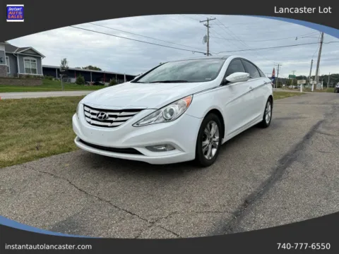 White 2012 Hyundai Sonata Limited Sedan 4D for sale in Lancaster, OH