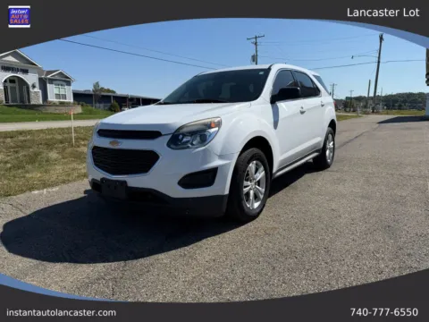 White 2017 Chevrolet Equinox LS Sport Utility 4D for sale in Lancaster, OH