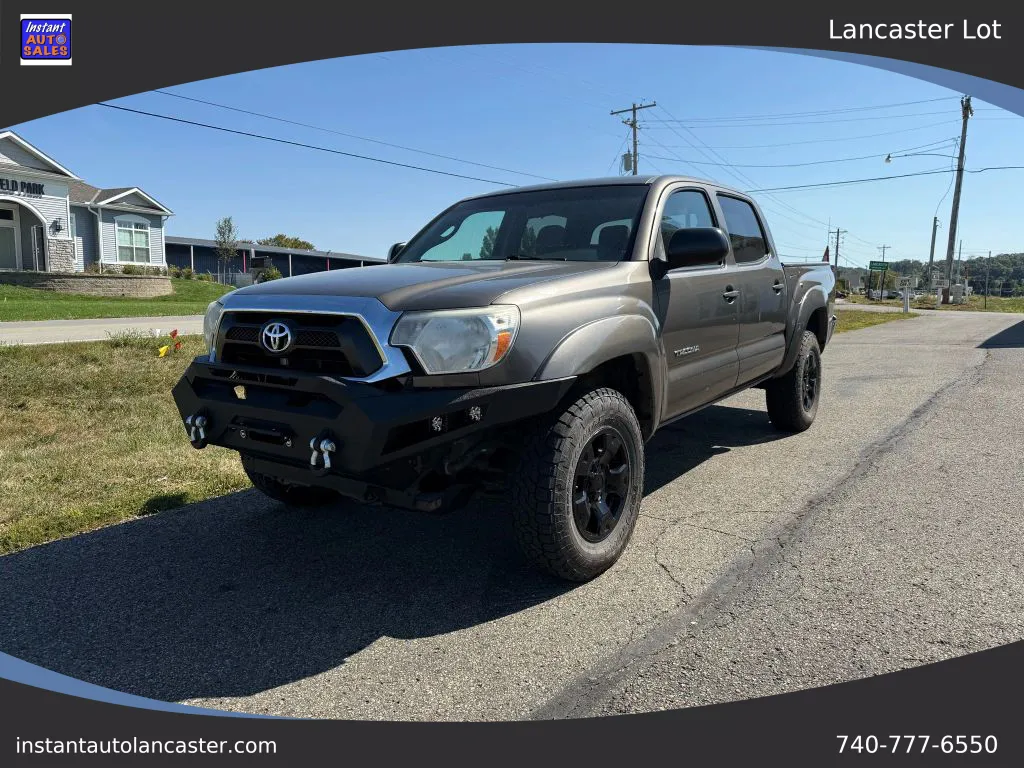 Gray 2014 Toyota Tacoma Double Cab Pickup 4D 5 ft for sale in Lancaster, OH