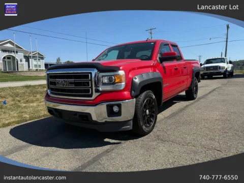 Red 2014 GMC Sierra 1500 Double Cab SLE Pickup 4D 6 1/2 ft for sale in Lancaster, OH