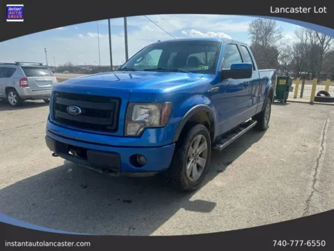 Blue 2013 Ford F-150 Super Cab FX4 Pickup 4D 6 1/2 ft for sale in Lancaster, OH